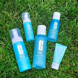 Clinique acne solutions full and travel size sets